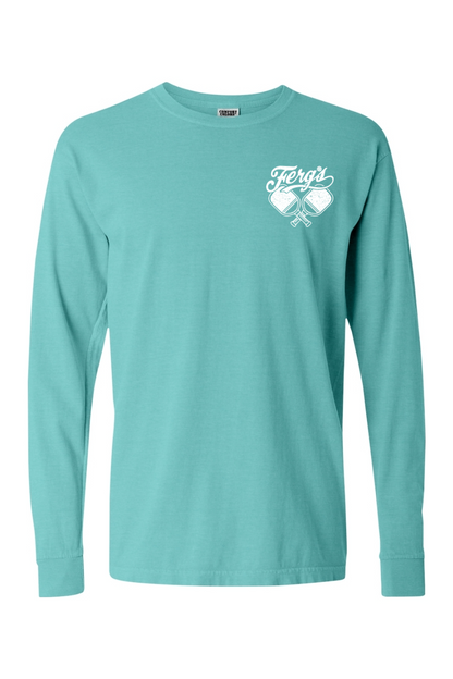 Ferg's Pickleball Social Club Comfort Colors Long Sleeve T-Shirt - Unisex