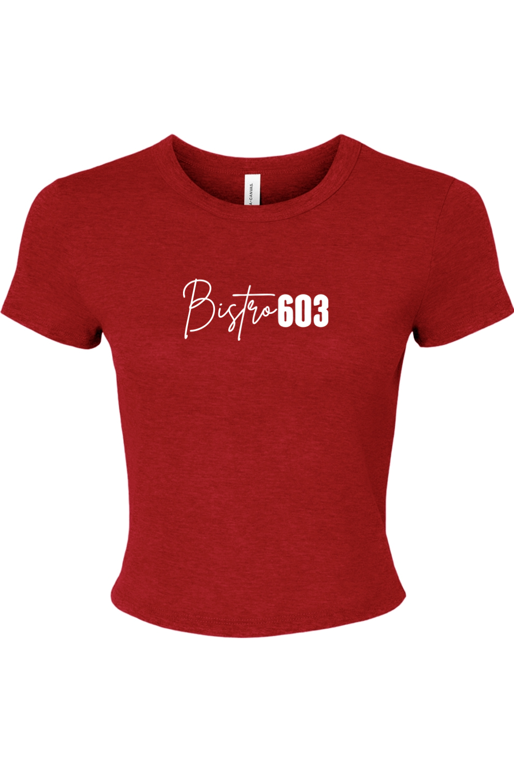 Bistro603 Micro Rib Baby Tee - Women's