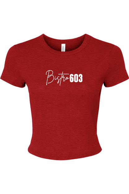 Bistro603 Micro Rib Baby Tee - Women's