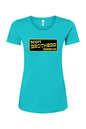 Scott Brothers Barbecue Black N' Gold Logo Cotton T-Shirt - Women's