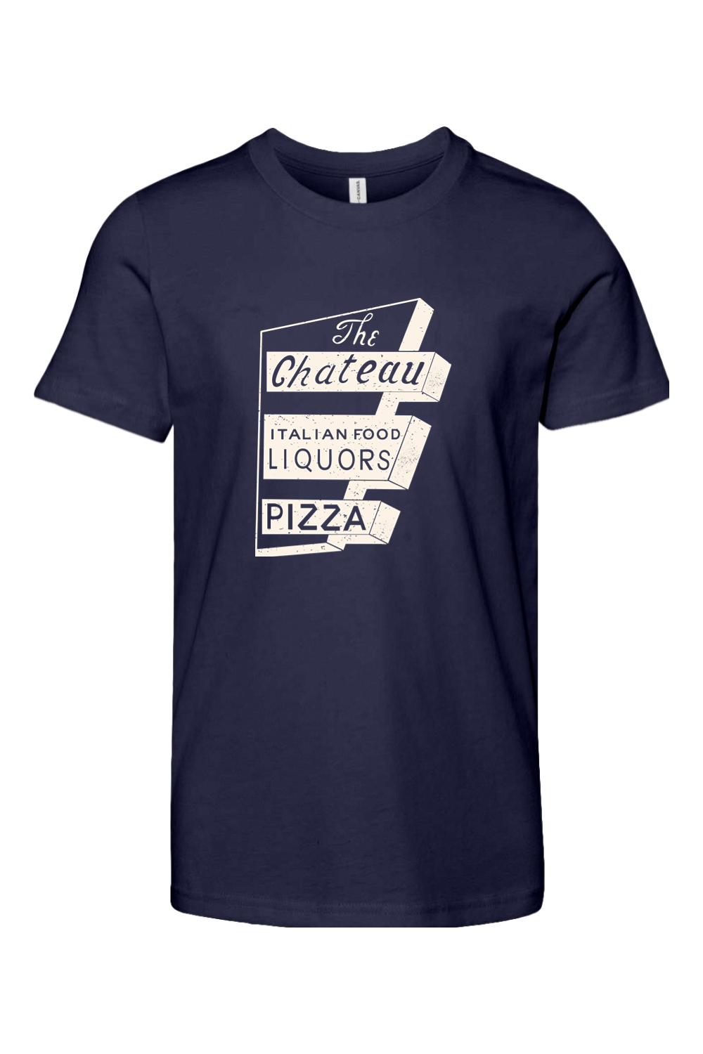 Chateau Throwback Sign Cotton T-Shirt - Youth
