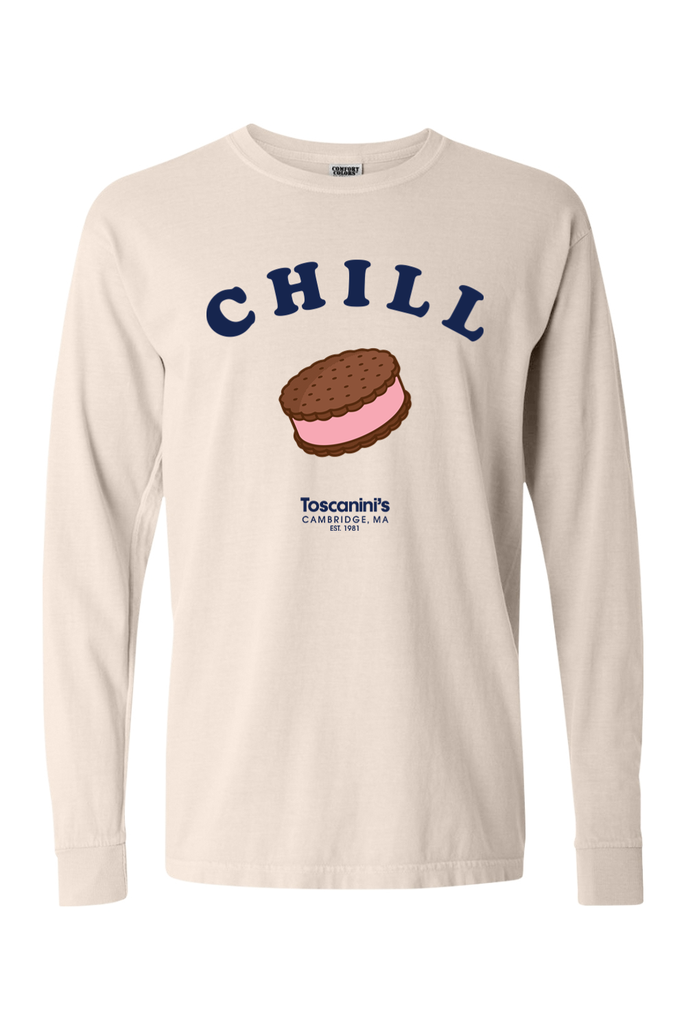 Toscanini's Chill Comfort Colors Long Sleeve T-Shirt - Mens