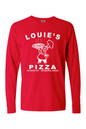 Louie's Pizza Comfort Colors Long Sleeve T-Shirt - Unisex
