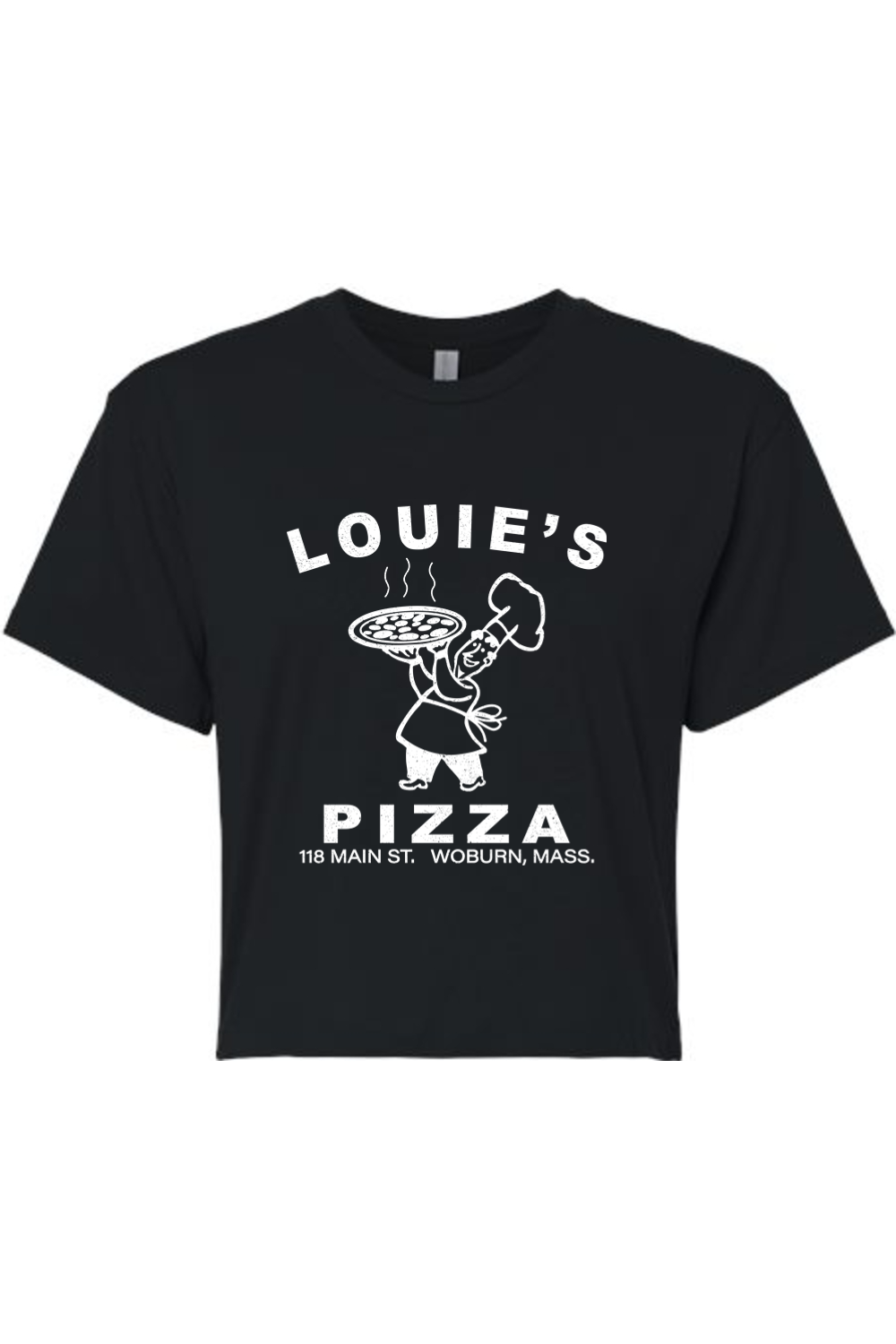 Louie's Pizza Cropped T-Shirt - Women's