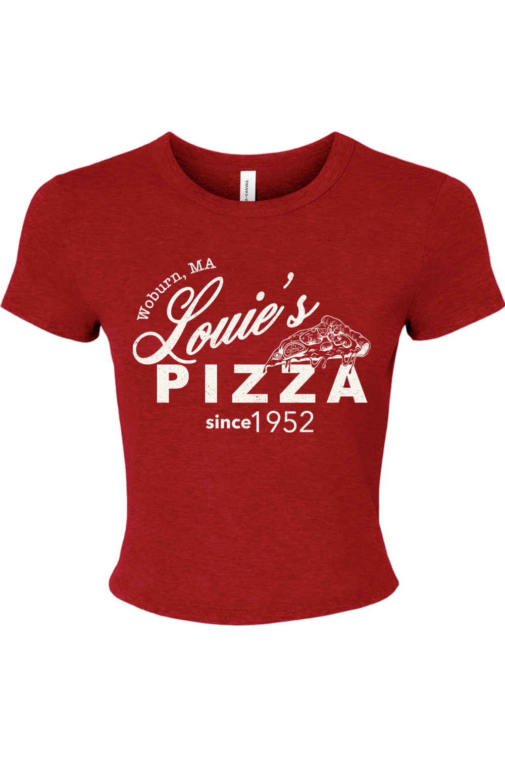 Louie's Pizza 1952 Micro Ribbed Baby Tee - Women's