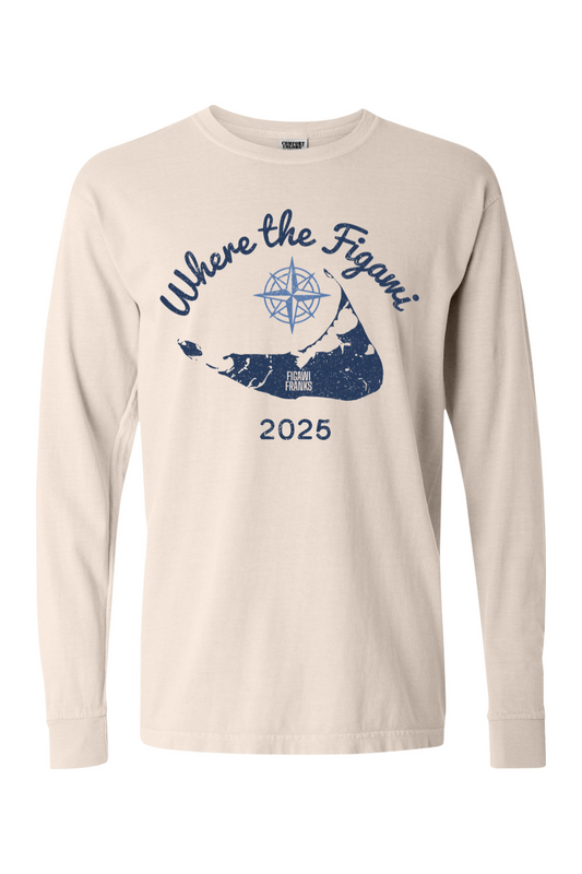 Where the Figawi Franks? Comfort Colors Long Sleeve T-Shirt