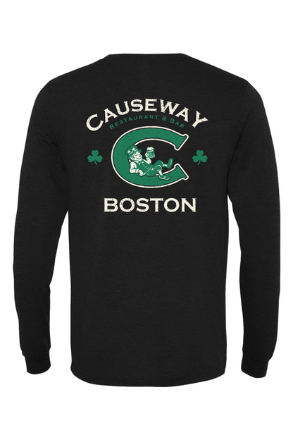 Causeway Boston Leprechaun Triblend Long Sleeve T-Shirt