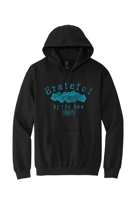 Cala's Grateful by the Sea Unisex Hooded Sweatshirt