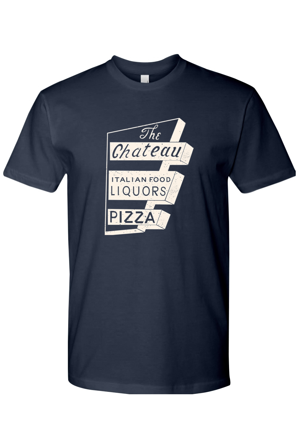Chateau Throwback Sign Cotton T-Shirt - Unisex