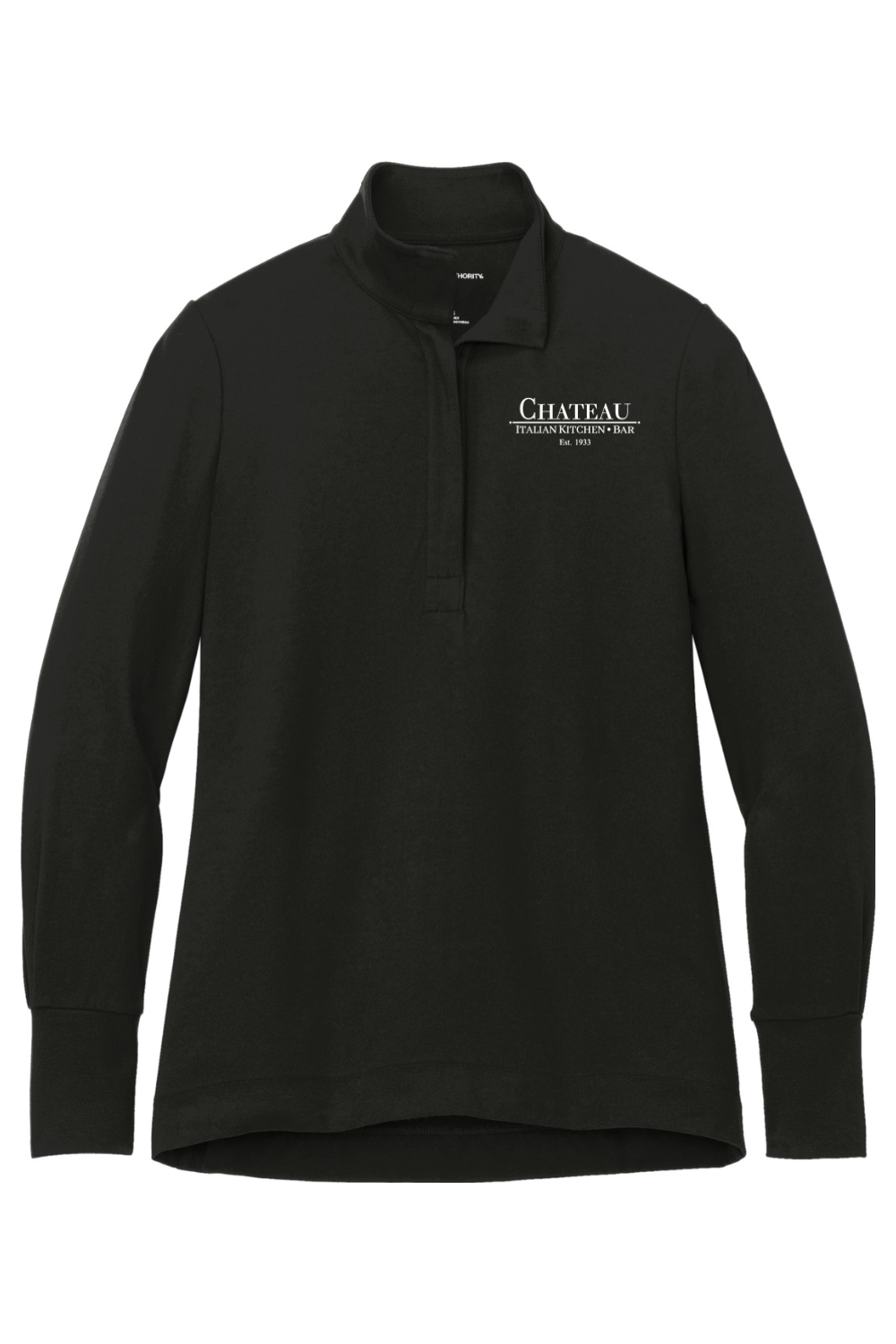Chateau Italian Kitchen and Bar Embroidered 1/4-Zip - Women's