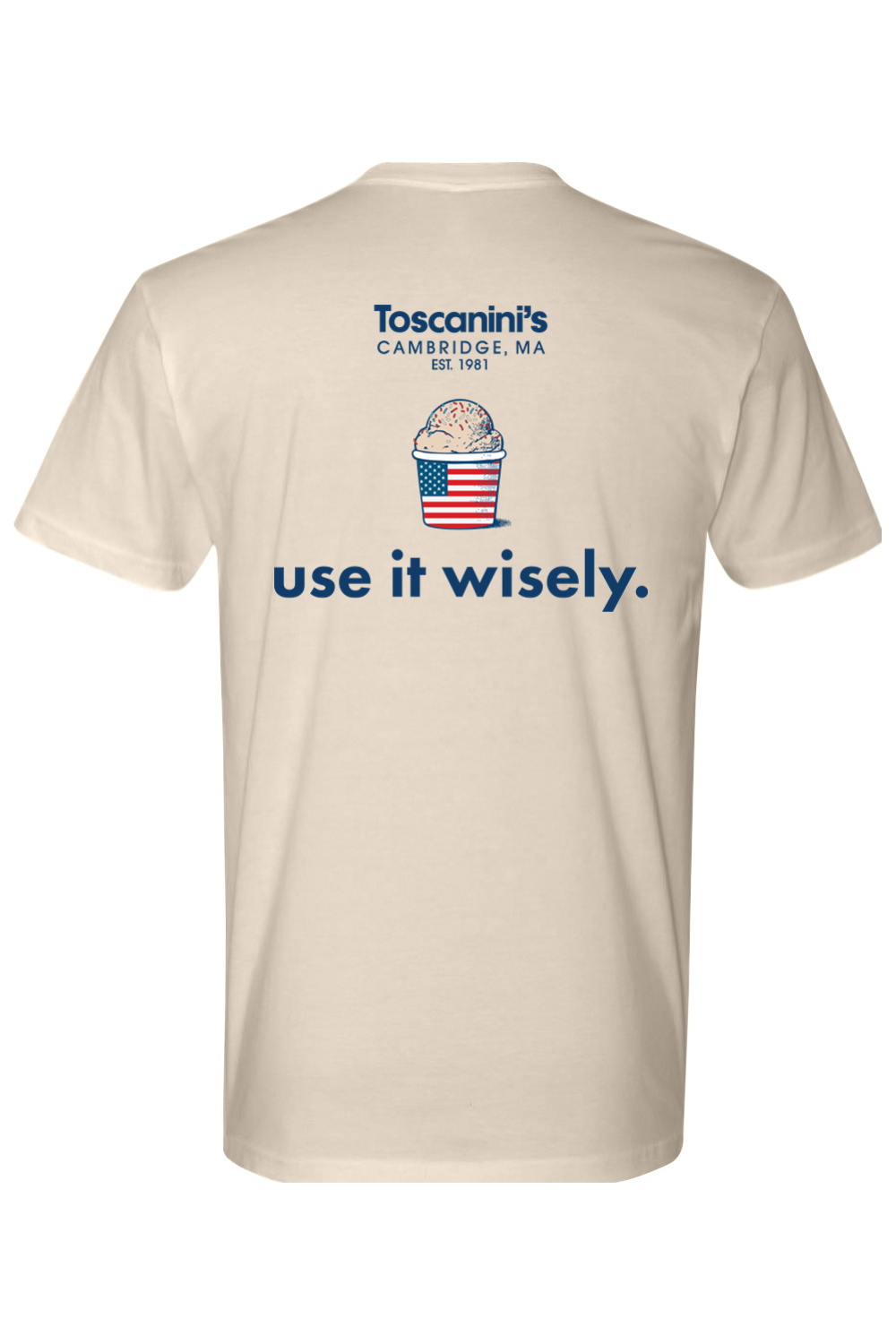 Toscanini's Freedom, Use it Wisely Cotton T-Shirt - Men's
