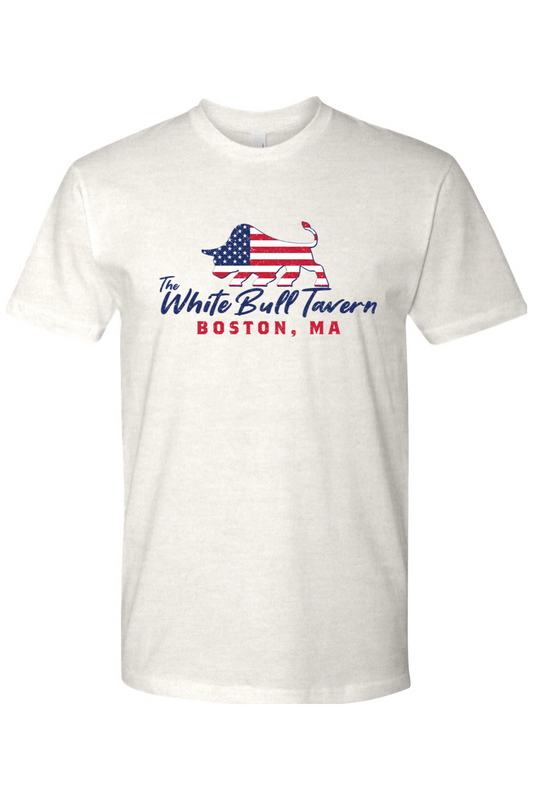 White Bull Tavern USA Cotton T-Shirt - Men's