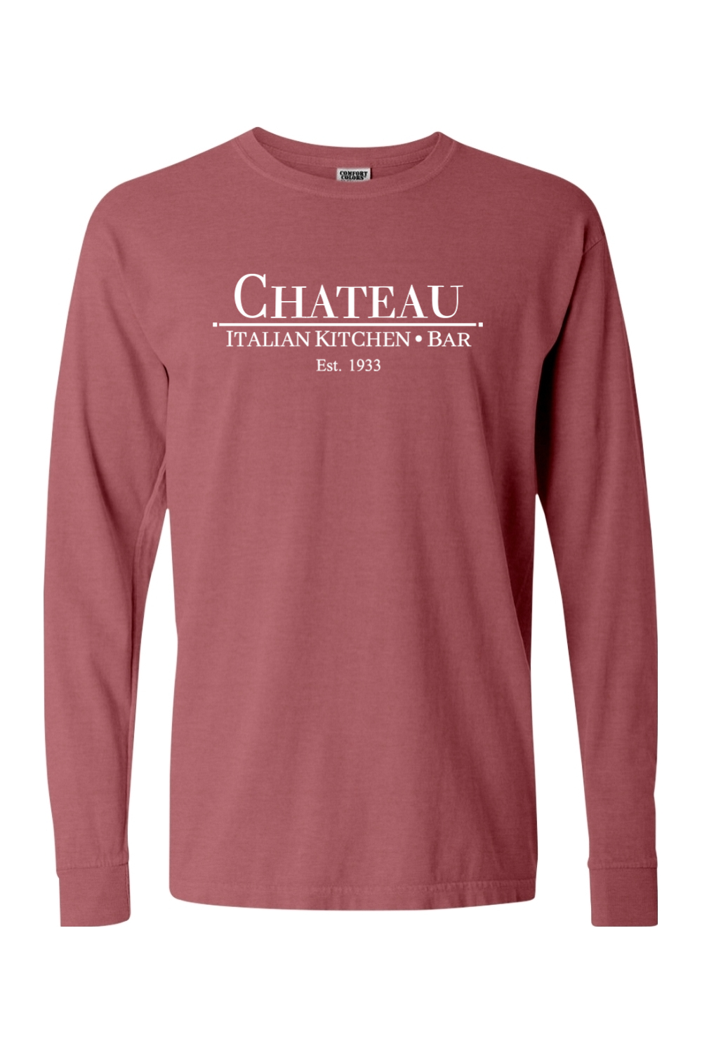 Chateau Italian Kitchen & Bar Large Logo Comfort Colors T-Shirt - Unisex