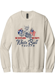 White Bull "No Scotland. No Party." Crewneck Sweatshirt