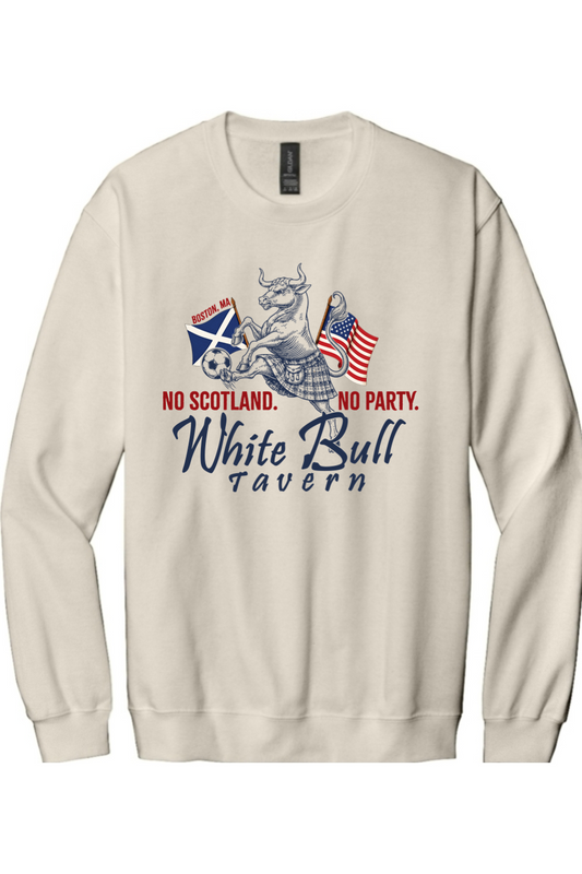 White Bull "No Scotland. No Party." Crewneck Sweatshirt