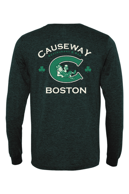 Causeway Boston Leprechaun Triblend Long Sleeve T-Shirt