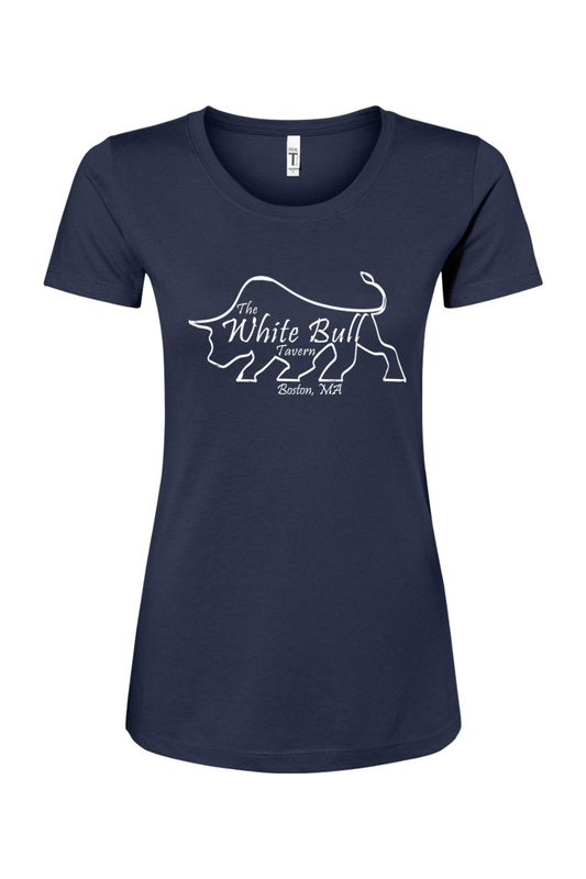 White Bull Tavern Hallow  Logo Women's T-Shirt
