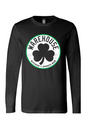 Warehouse Kitchen + Sports Bar Boston Clover Cotton Long Sleeve T-Shirt - Unisex