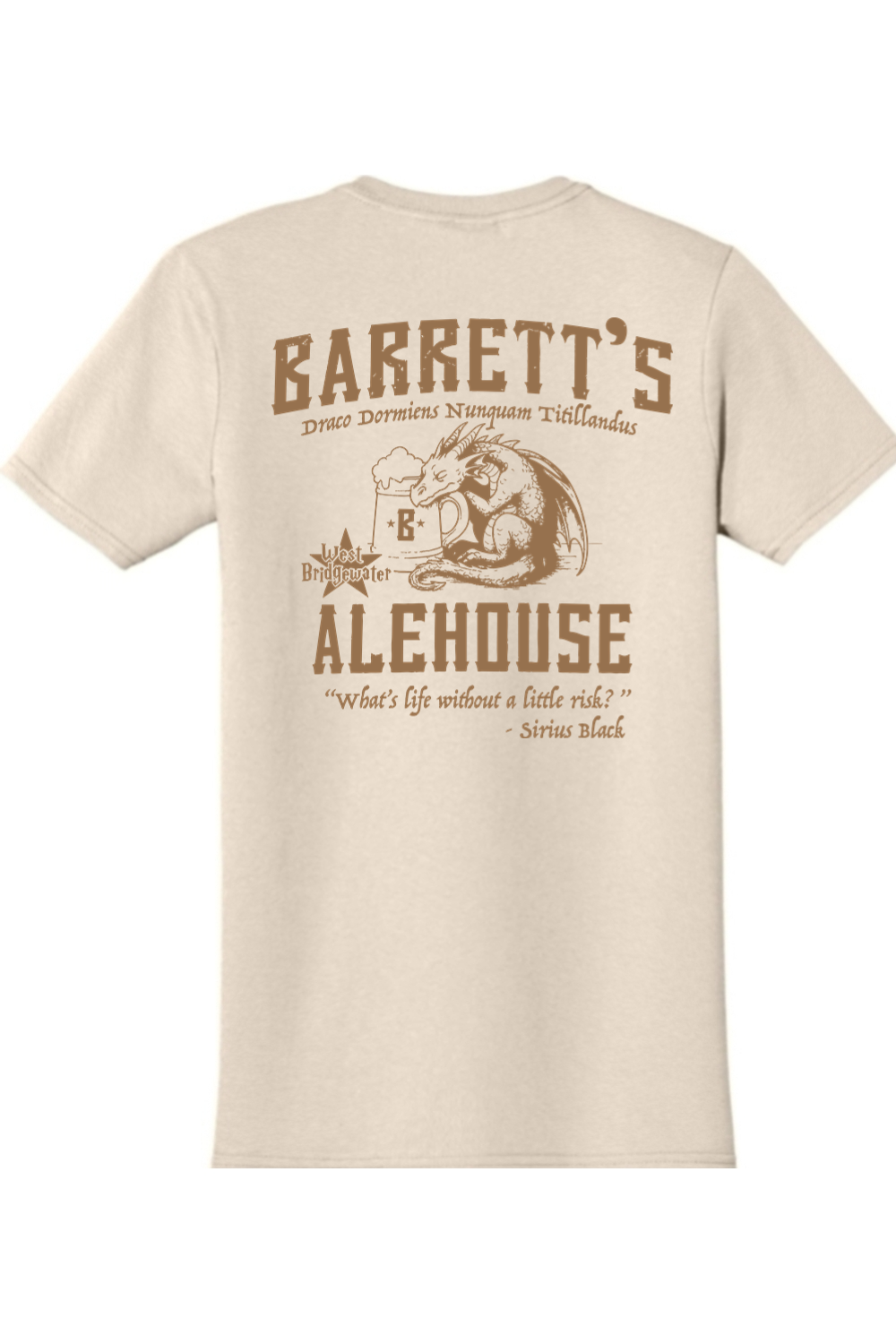 Barrett's Alehouse Dragon's Blood 100% Cotton T-Shirt - Unisex
