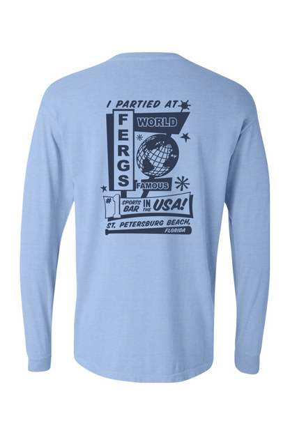 I Partied at Ferg's Comfort Colors Long Sleeve T-Shirt - Unisex