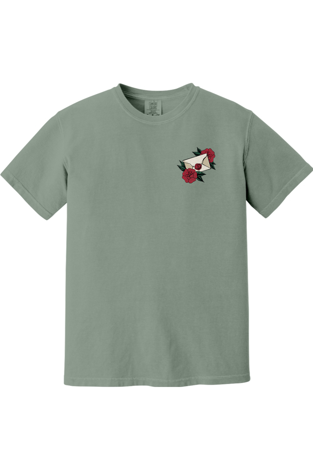 Barrett's Alehouse Rose Letter Comfort Colors T-Shirt - Mens Adult