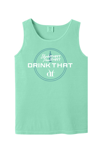 Drink That "Shake That, Poor That" Comfort Colors Tank Top - Unisex