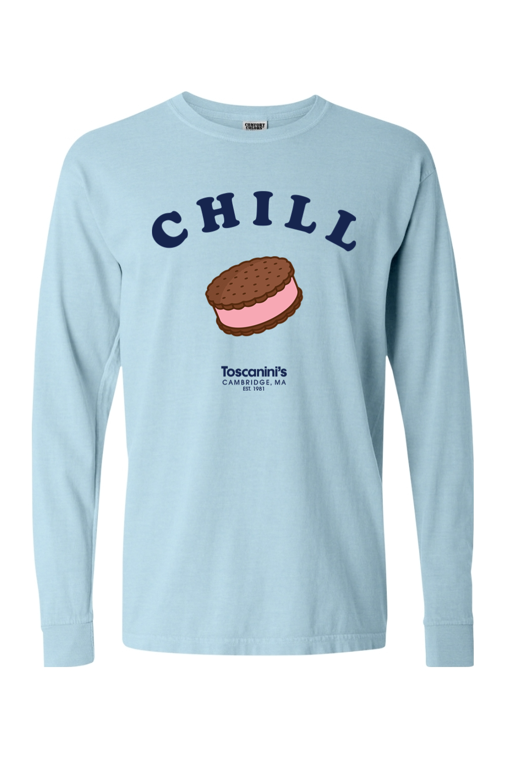 Toscanini's Chill Comfort Colors Long Sleeve T-Shirt - Mens