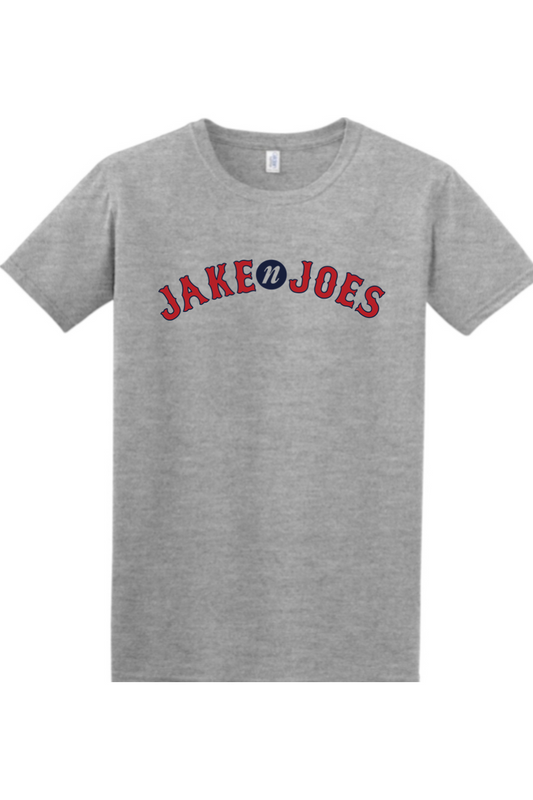 Jake n JOES Boston Baseball 100% Cotton T-Shirt - Unisex