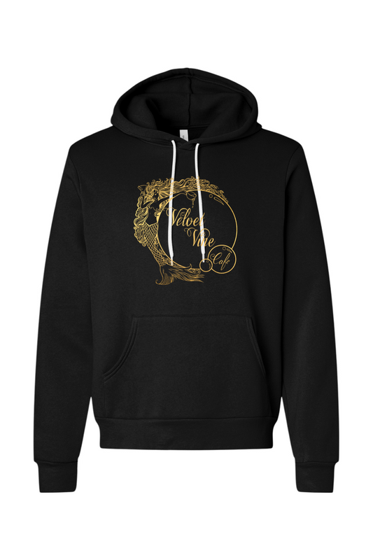 Velvet Vine Gold Logo Sponge Fleece Hoodie - Unisex