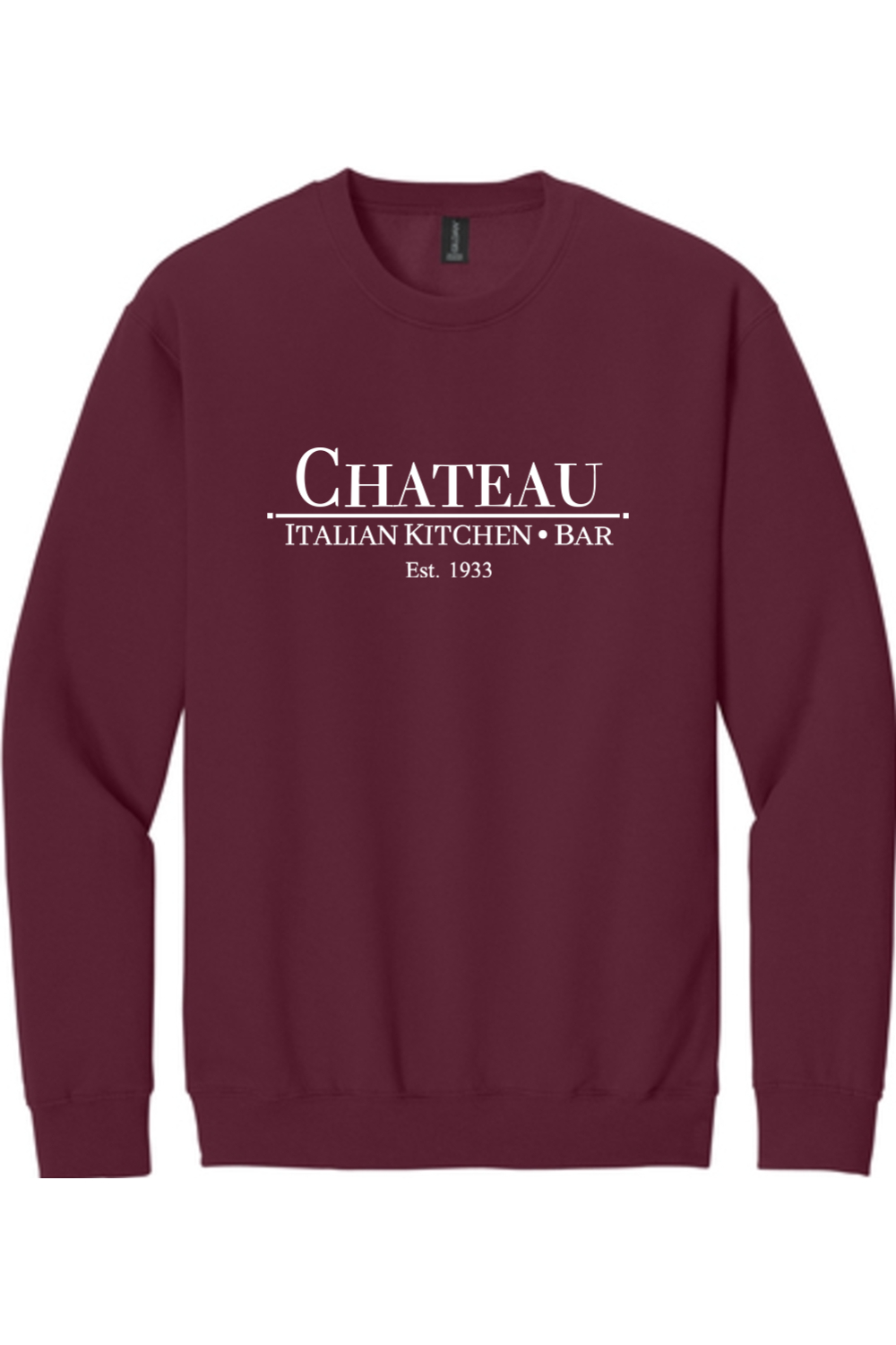 Chateau Italian Kitchen & Bar Large Logo Standard Crewneck Sweatshirt - Unisex
