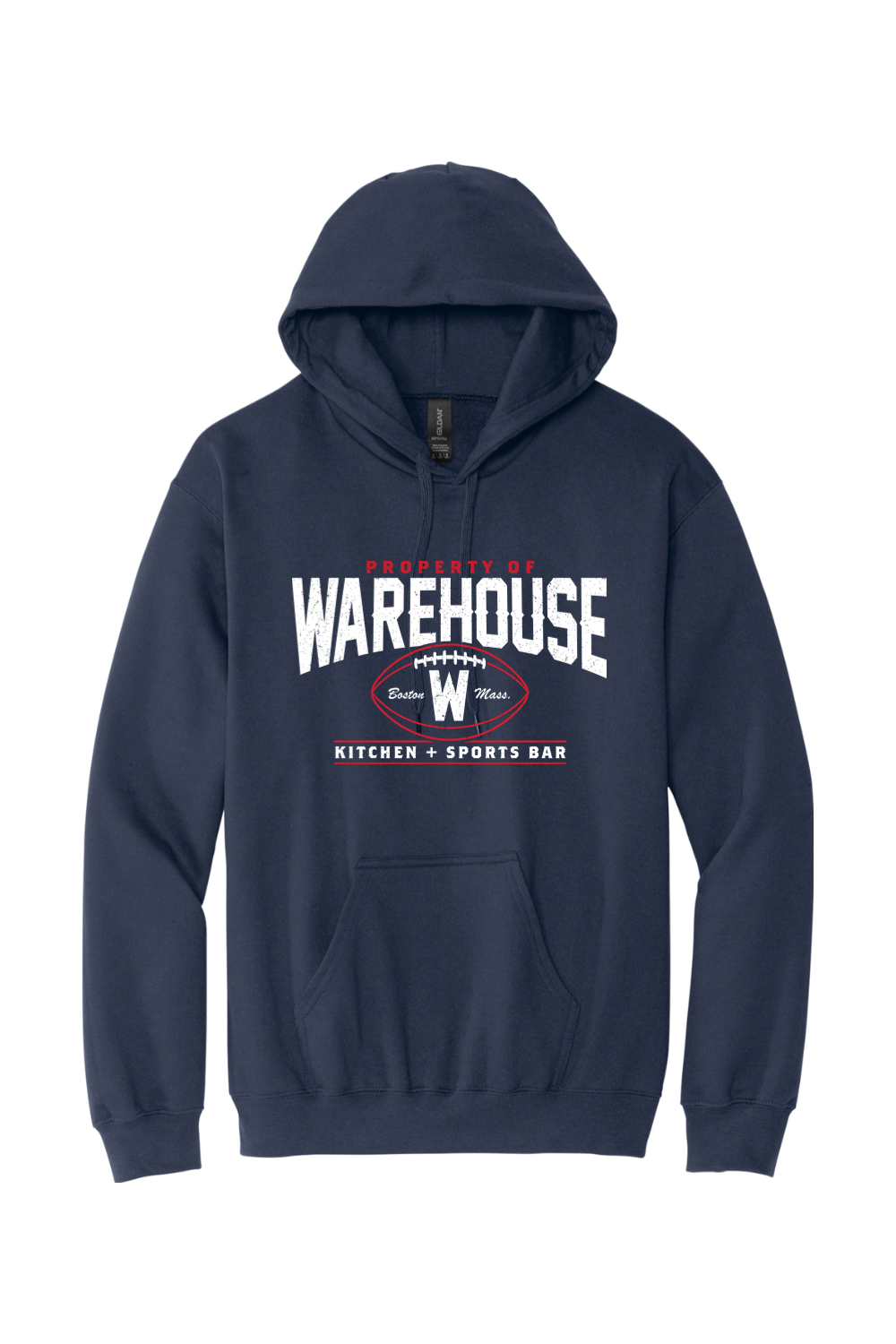 Warehouse Kitchen + Sports Bar Football Standard Hoodie - Unisex