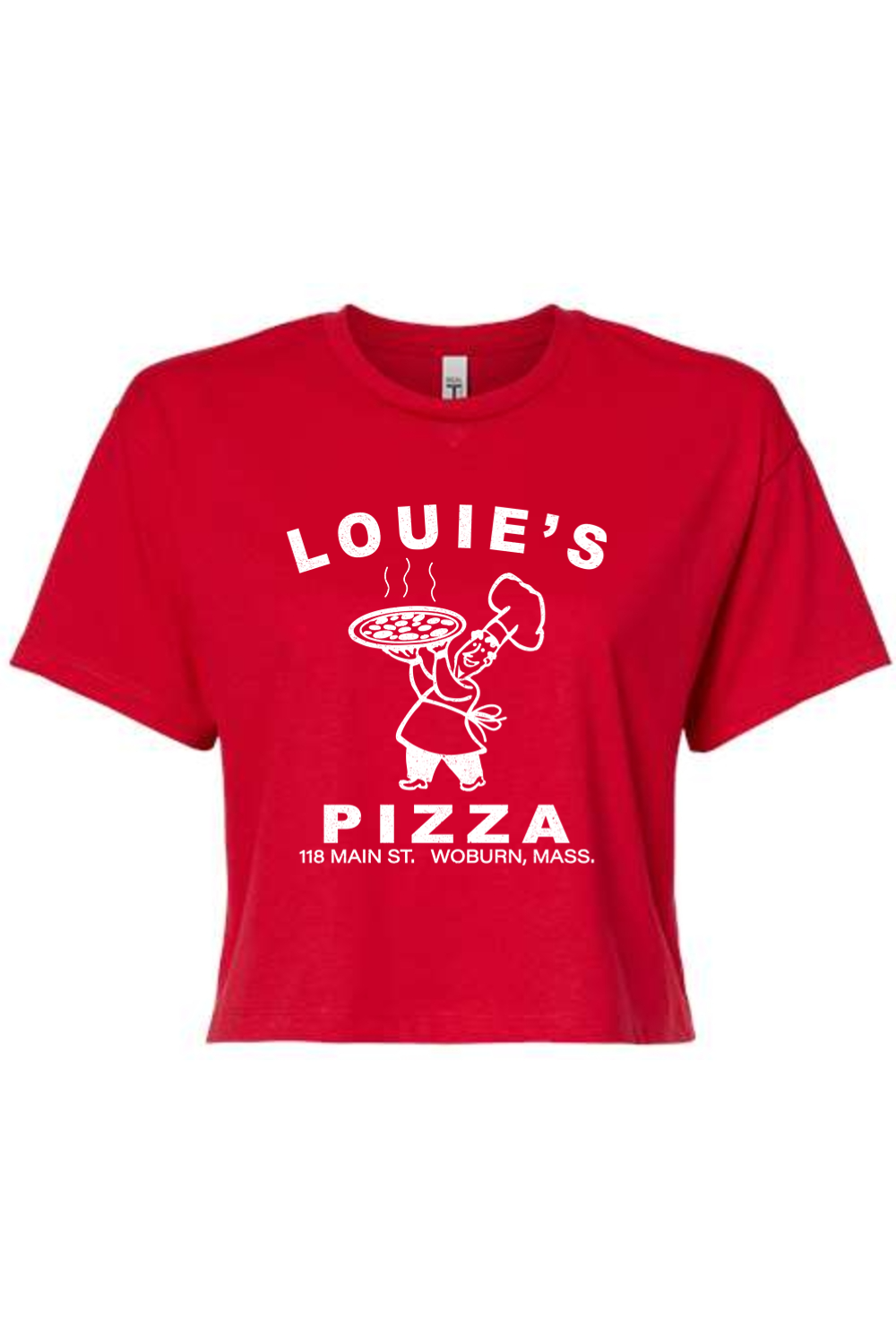 Louie's Pizza Cropped T-Shirt - Women's