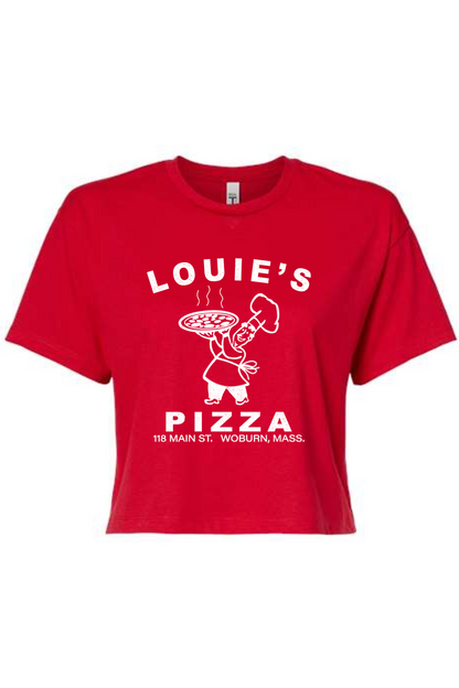 Louie's Pizza Cropped T-Shirt - Women's