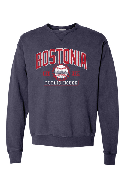 Bostonia Public House Baseball Garment-Dyed Hoodie - Men's