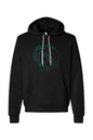 Velvet Vine Green Sponge Fleece Hoodie - Unisex