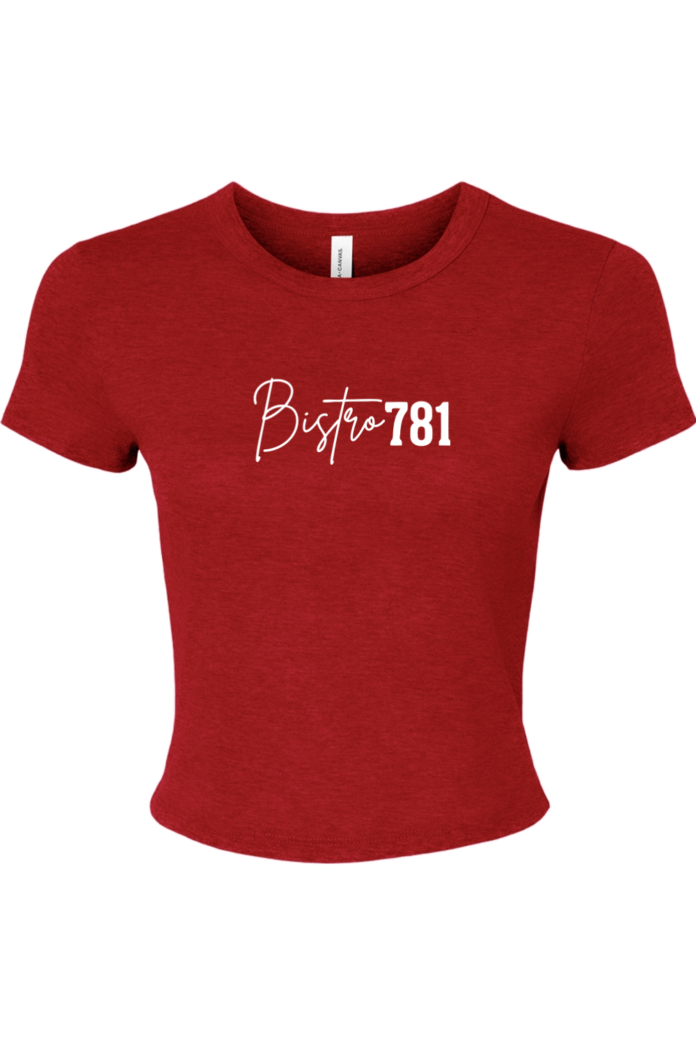 Bistro781 Micro Rib Baby Tee - Women's