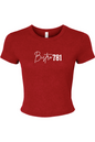 Bistro781 Micro Rib Baby Tee - Women's