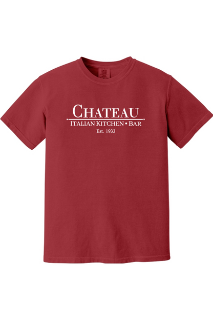 Chateau Italian Kitchen & Bar Large Logo Comfort Colors T-Shirt - Unisex Adul
