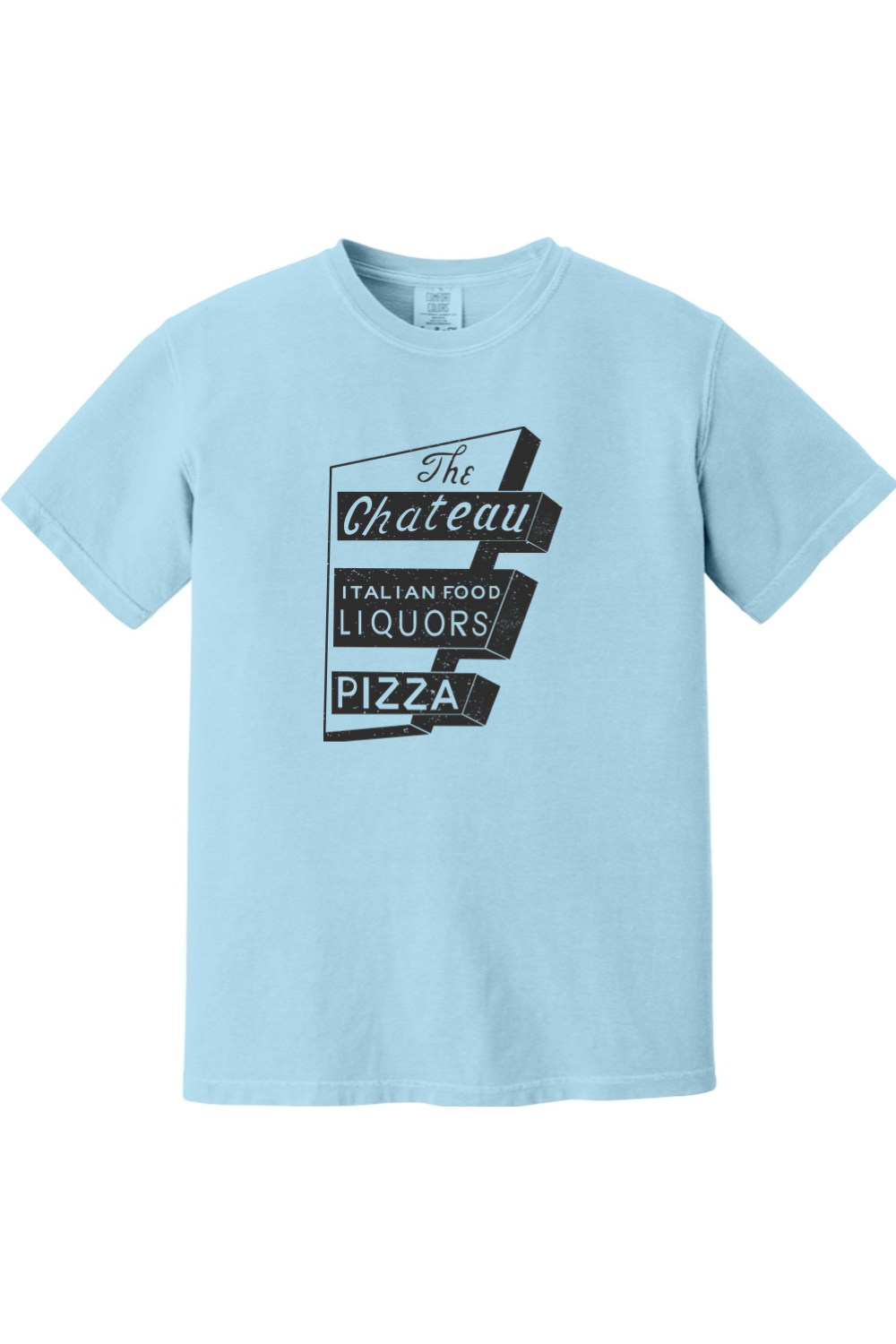 Chateau Throwback Sign Comfort Colors T-Shirt - Unisex
