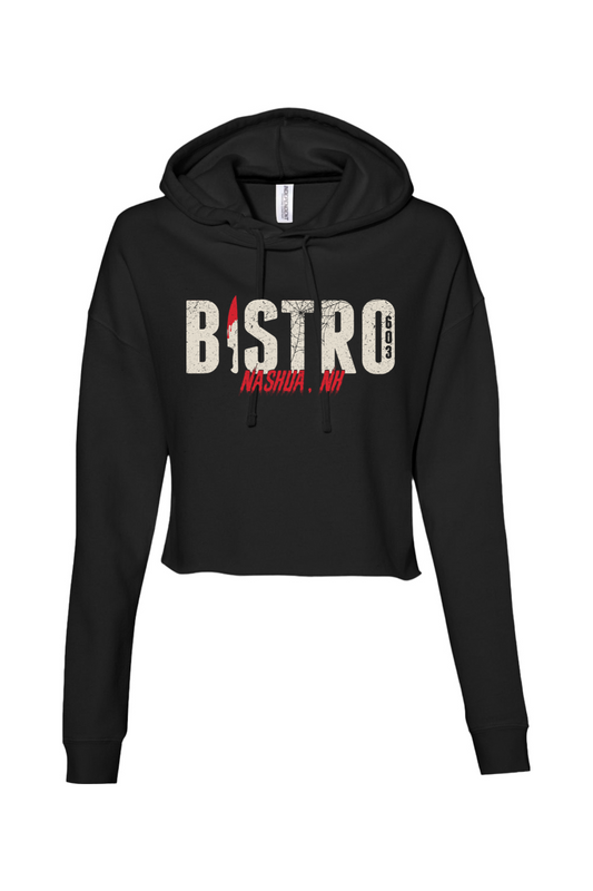 Bistro 603 Slasher Cropped Hoodie - Women's