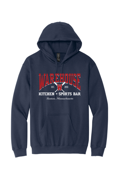 Warehouse Kitchen + Sports Bar Baseball Hoodie - Unisex