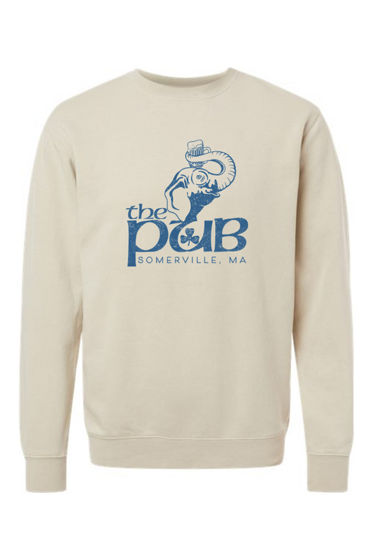 The Pub Elephant Pigment-Dyed Crewneck Sweatshirt - Unisex