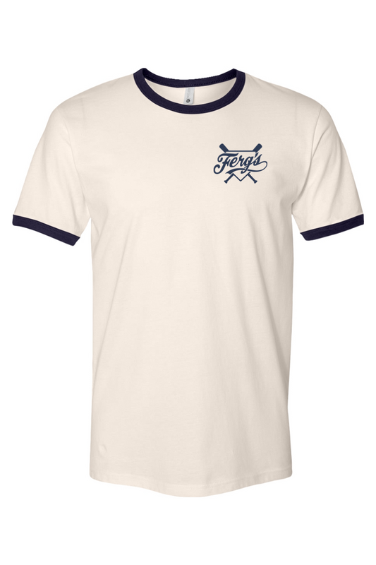 I Partied at Ferg's Cotton Ringer T-Shirt - Unisex