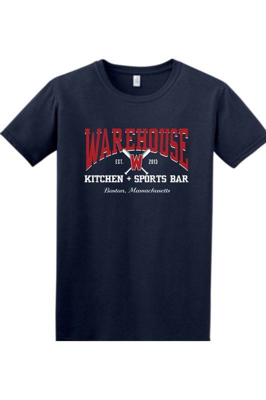 Warehouse Kitchen + Sports Bar Baseball Relaxed Fit Cotton T-Shirt - Men's