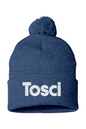Toscinini's "Tosci"  Pom-Pom 12" Knit Beanie