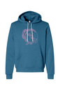 Velvet Vine Pink Logo Sponge Fleece Hoodie - Men's
