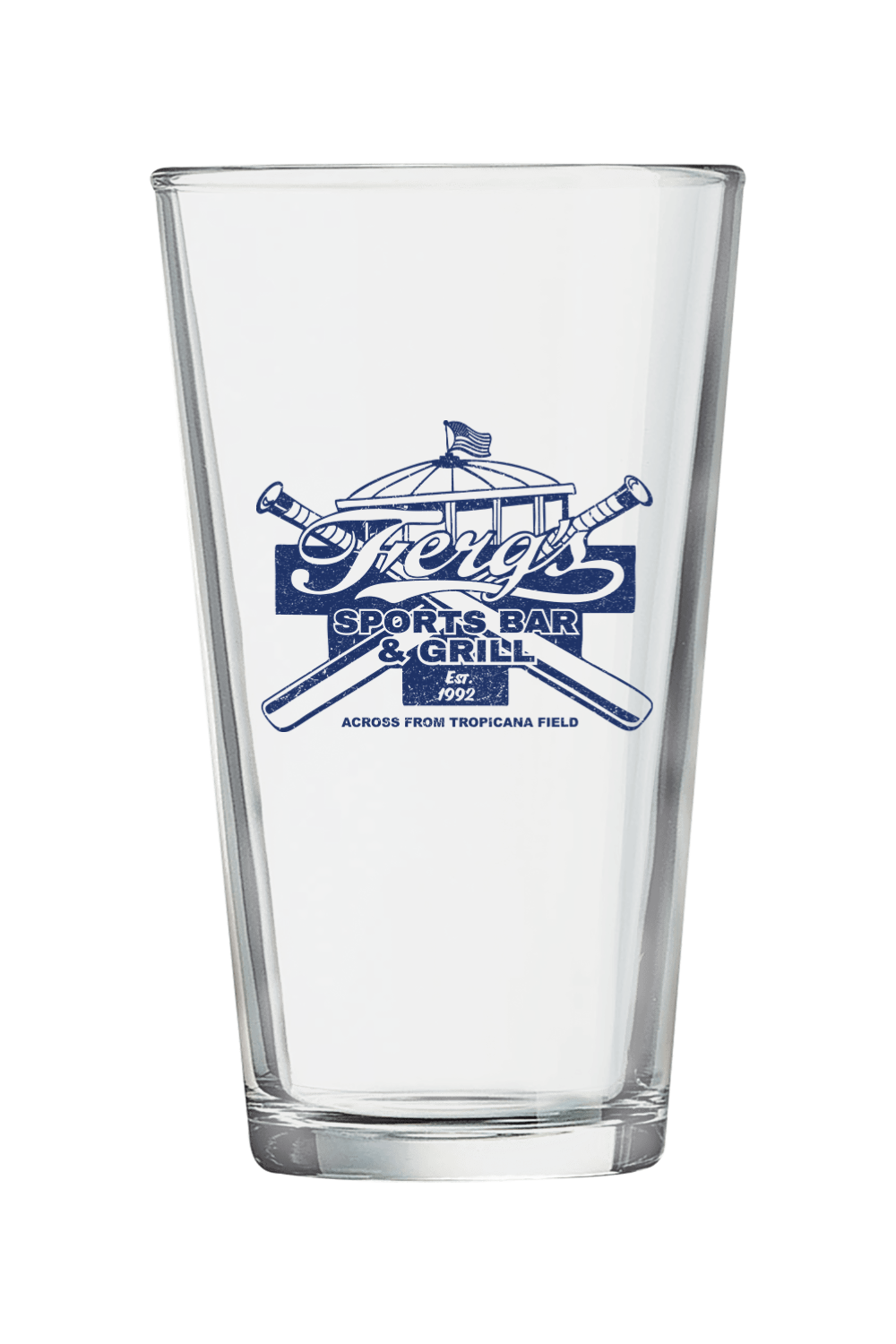 Ferg's Tropicana 16 oz. Pint Mixing Glass