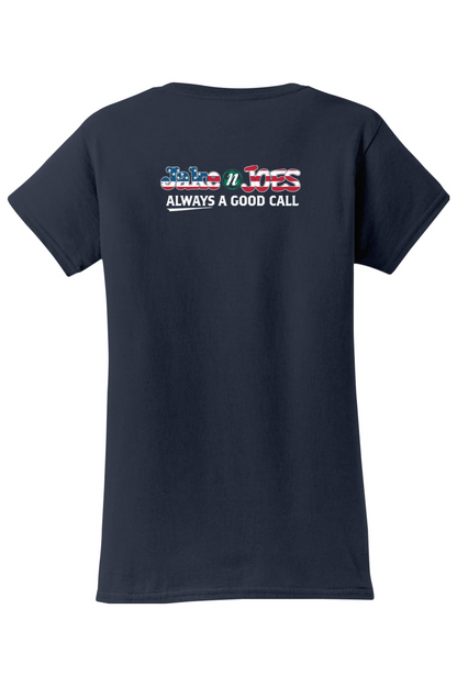 Jake n JOES World Soccer Cotton T-Shirt - Women's