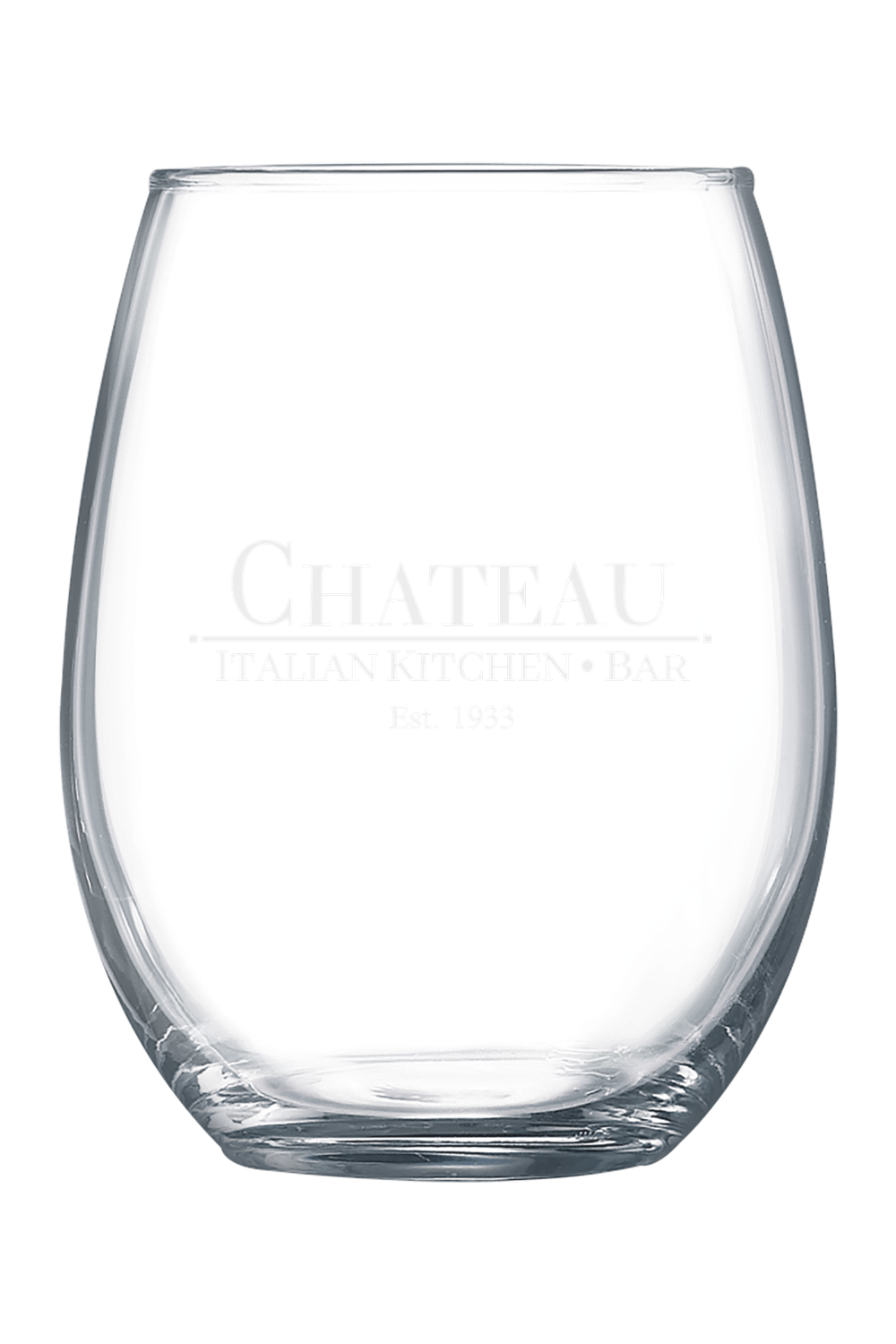 Chateau 15 oz. Stemless Wine Glass