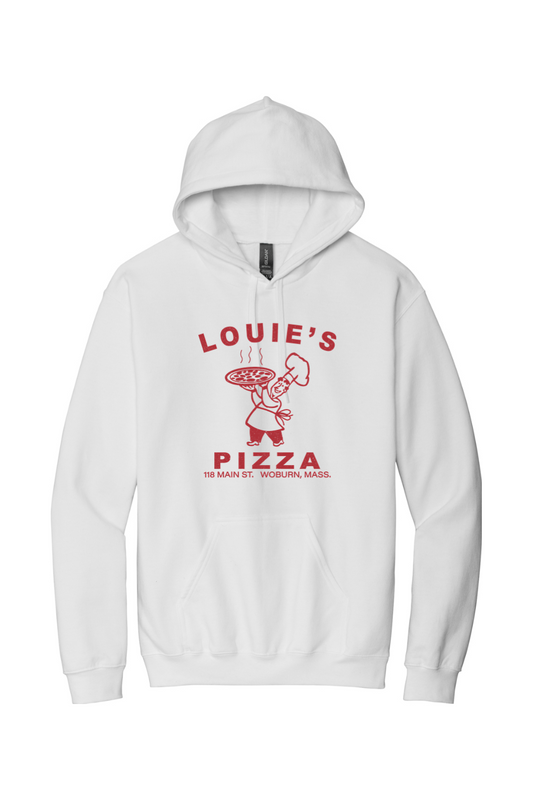 Louie's Pizza Adult Hoodie - Mens